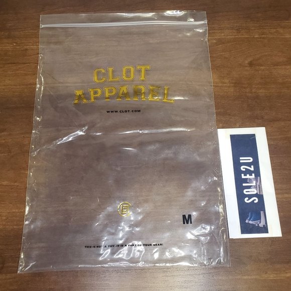 CLOT Work Sweet Work Men's Medium Black Short Sleeve T-Shirt NWT - Picture 3 of 7